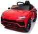 Электромобиль детский Lamborghini Urus лицензия красный (10022)