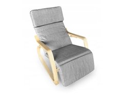 Купить Кресло-качалка LCR светло-серый (9260) 1