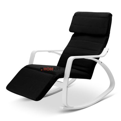 Купить Кресло-качалка Homart HMRC-021 черный с белым (9301) 3