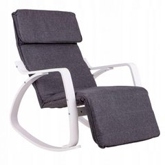 Купить Кресло-качалка Homart HMRC-024 серый с белым (9304) 1