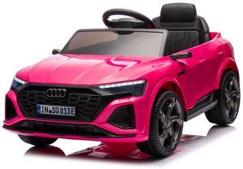 Купить Электромобиль детский AUDI SQ8 лицензия розовый (9966) 1