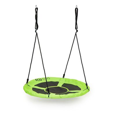 Купить Детская качеля гнездо подвесная Eco Toys MIR6001 100 см зеленая (9418) 3