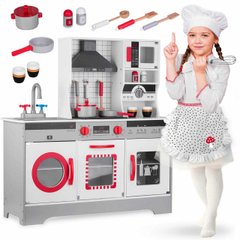 Купить Детская деревянная кухня Lolly Kids LK566BR + аксесуары (9390) 1