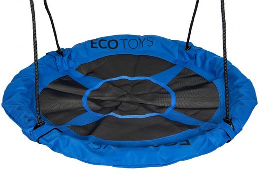 Купить Детская качеля гнездо подвесная Eco Toys BOC110 110 см синяя (9417) 5