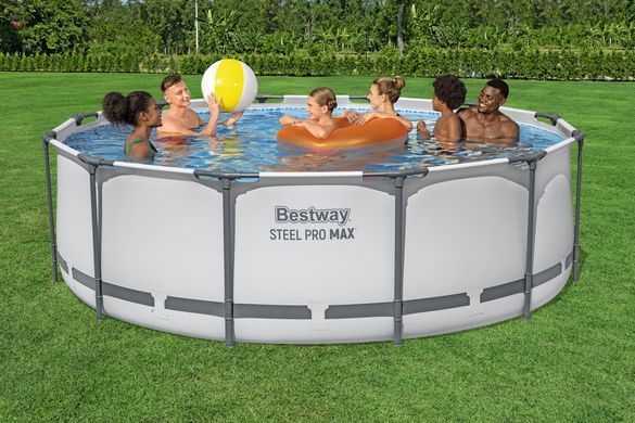 Купити Каркасний басейн 366х100 см з драбиною Bestway 56418 на 9150 л + насос (10009) 3