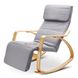Кресло-качалка Homart HMRC-023 светло-серый (9303)