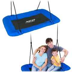 Купить Детская качеля подвесная Neo-Sport Swingo2 110х70 см синяя (9420) 1
