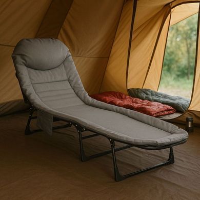 Купить Раскладная кровать (лежак) Homart FB-02 серый 200 см (9973) 3