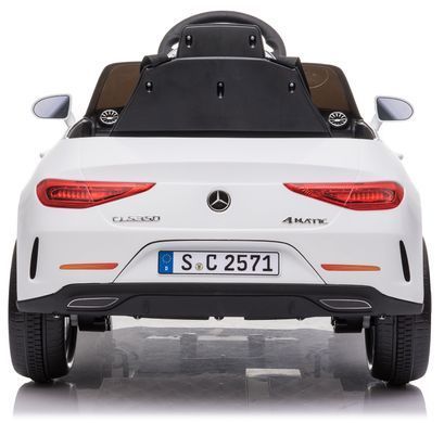 Купить Электромобиль детский Mercedes-Benz CLS 350 лицензия белый (9904) 5
