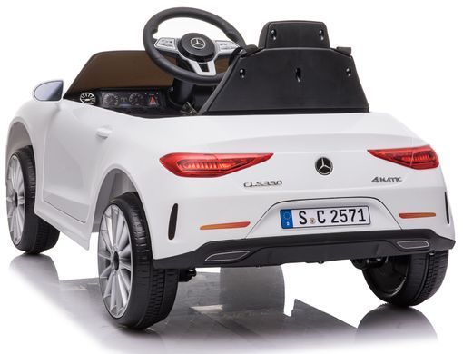 Купить Электромобиль детский Mercedes-Benz CLS 350 лицензия белый (9904) 4