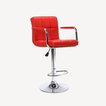 Купить Стул барный хокер Homart DM-811-1 красный (9148) 1