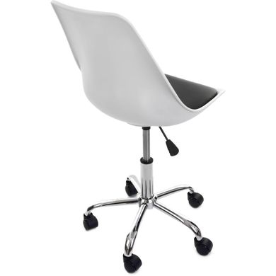 Купити Крісло офісне Homart Senso білий з чорним (9350) 4
