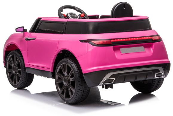 Купити Електромобіль дитячий Lolly Kids LKT-787 з пультом керування і м'якими колесами EVA рожевий (9729) 2