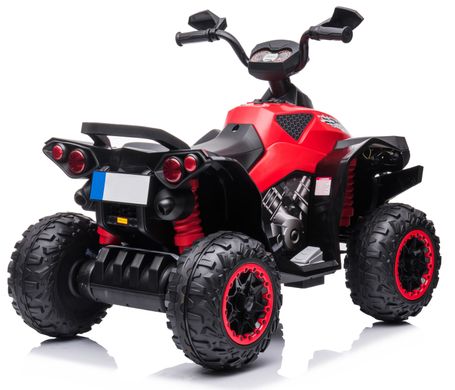 Купити Дитячий електроквадроцикл Lolly Kids LKT-061 з м'якими колесами EVA червоний (9727) 8