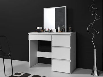 Купить Туалетный столик c зеркалом Homart белый (9286) 1