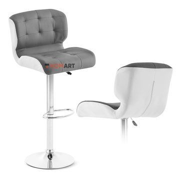 Купить Стул барный хокер Homart Comfort серо-белый (9374) 1