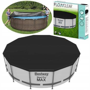 Купить Тент (накрытие) для бассейна 370 см Bestway 58037 (10015) 1