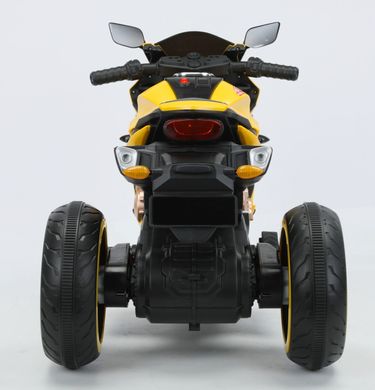 Купити Дитячий електромотоцикл Lolly Kids LKT-617 з пультом керування жовтий (9731) 4