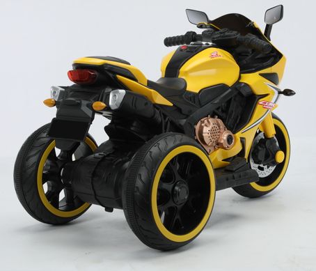 Купити Дитячий електромотоцикл Lolly Kids LKT-617 з пультом керування жовтий (9731) 2