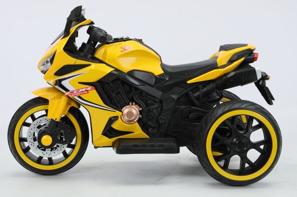 Купити Дитячий електромотоцикл Lolly Kids LKT-617 з пультом керування жовтий (9731) 3