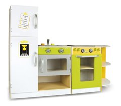 Купить Детская деревянная кухня Flex Concept 246209 + аксессуары (9096) 1