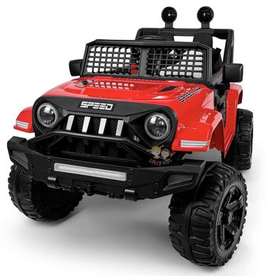 Купить Электромобиль детский Lolly Kids LKT-7589 с пультом управления и мягкими колесами EVA красный (9723) 2