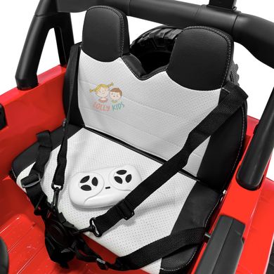 Купити Електромобіль дитячий Lolly Kids LKT-7589 з пультом керування і м'якими колесами EVA червоний (9723) 7