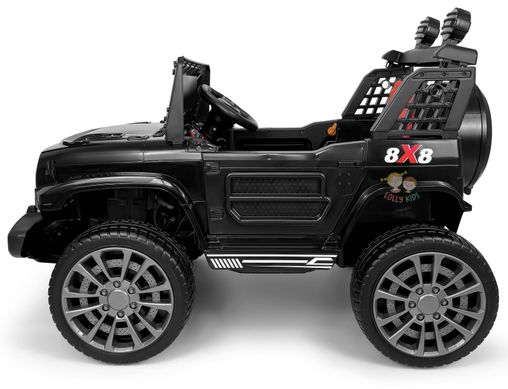Купити Електромобіль дитячий Lolly Kids LKT-3189 з пультом керування і м'якими колесами EVA чорний (9635) 4