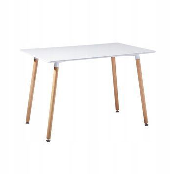 Купить Стол обеденный Homart DT-002 120х80 см белый (9376) 1