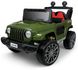 Електромобіль дитячий Lolly Kids LKT-3189 з пультом керування і м'якими колесами EVA зелений (9719)