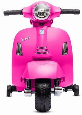 Купить Детский электроскутер Vespa GTS лицензия розовый (10027) 4