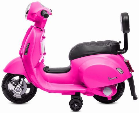 Купить Детский электроскутер Vespa GTS лицензия розовый (10027) 2
