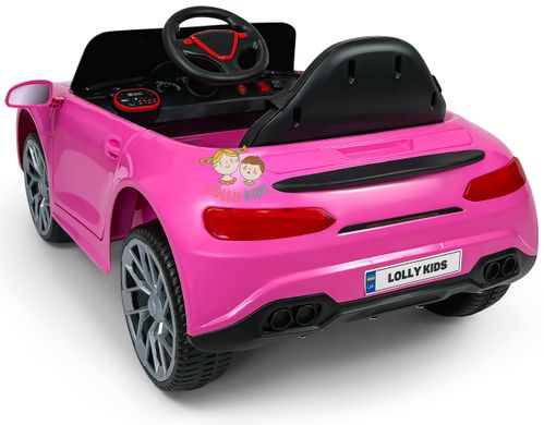 Купити Електромобіль дитячий Lolly Kids LKT-409 з пультом керування рожевий (9736) 3
