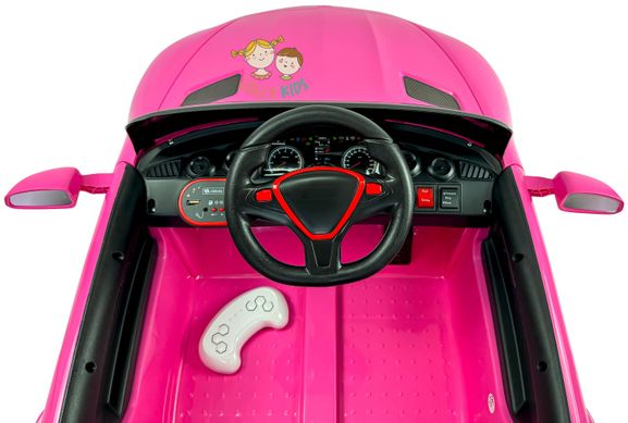 Купити Електромобіль дитячий Lolly Kids LKT-409 з пультом керування рожевий (9736) 6