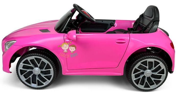 Купити Електромобіль дитячий Lolly Kids LKT-409 з пультом керування рожевий (9736) 2
