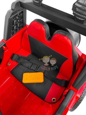 Купити Електромобіль дитячий Lolly Kids LKT-3189 з пультом керування і м'якими колесами EVA червоний (9652) 8