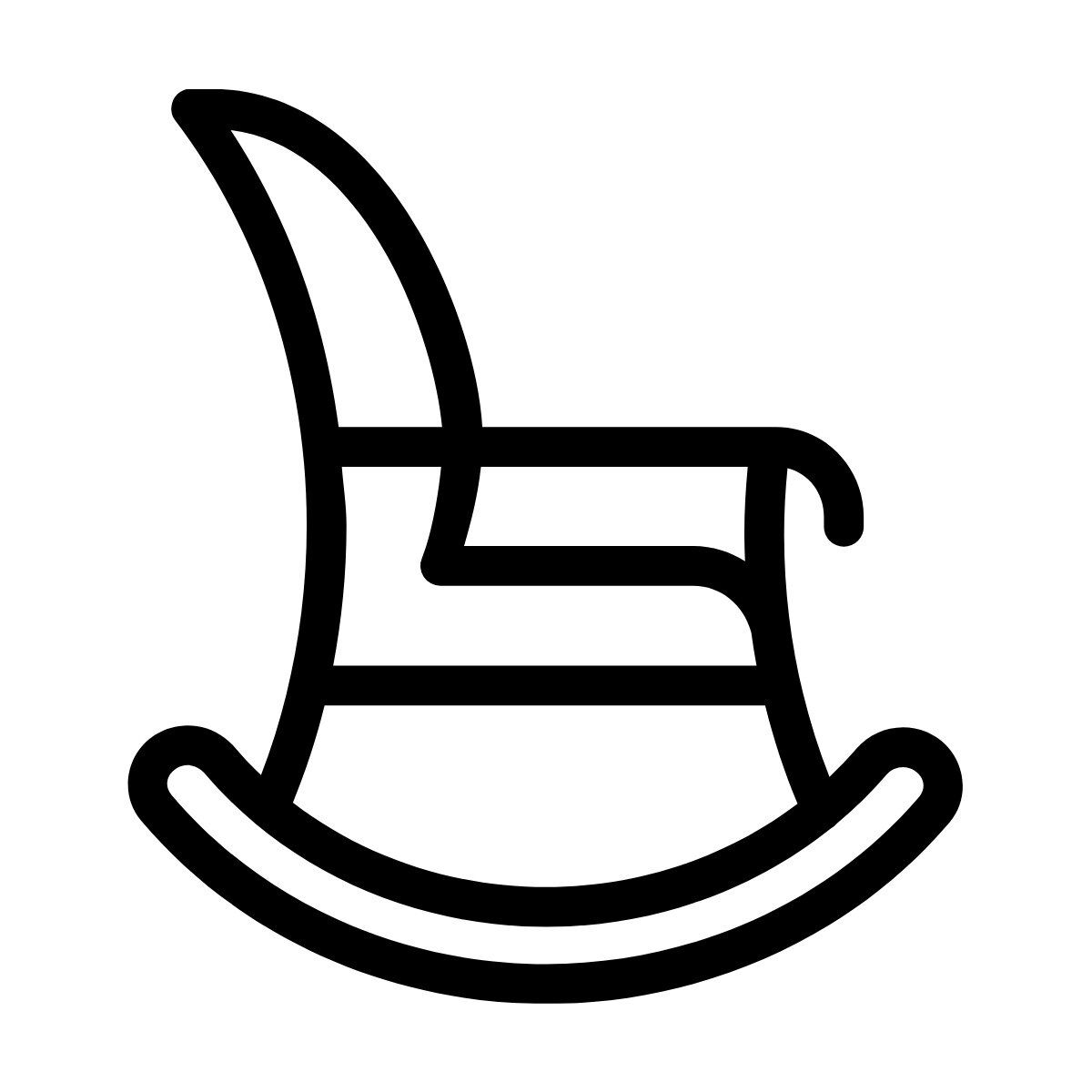 Кресло качалка вектор для чпу