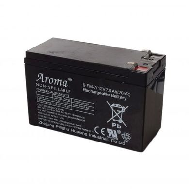 Купити Акумулятор Aroma для дитячого електромобіля 12W 7 AH (9611) 1
